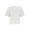 K-WAY T-SHIRT MANICHE CORTE DONNA BIANCO