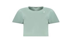 K-WAY T-SHIRT MANICHE CORTE DONNA VERDE