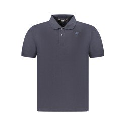 K-WAY POLO MANICHE CORTE UOMO BLU