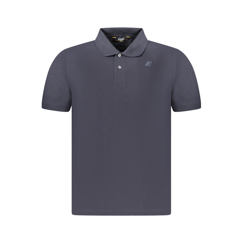 K-WAY POLO MANICHE CORTE UOMO BLU K-WAY POLO MANICHE CORTE UOMO BLU