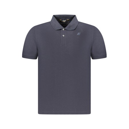 K-WAY POLO MANICHE CORTE UOMO BLU
