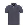 K-WAY POLO MANICHE CORTE UOMO BLU