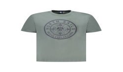 NORTH SAILS T-SHIRT MANICHE CORTE UOMO VERDE