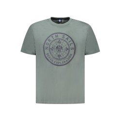 NORTH SAILS T-SHIRT MANICHE CORTE UOMO VERDE