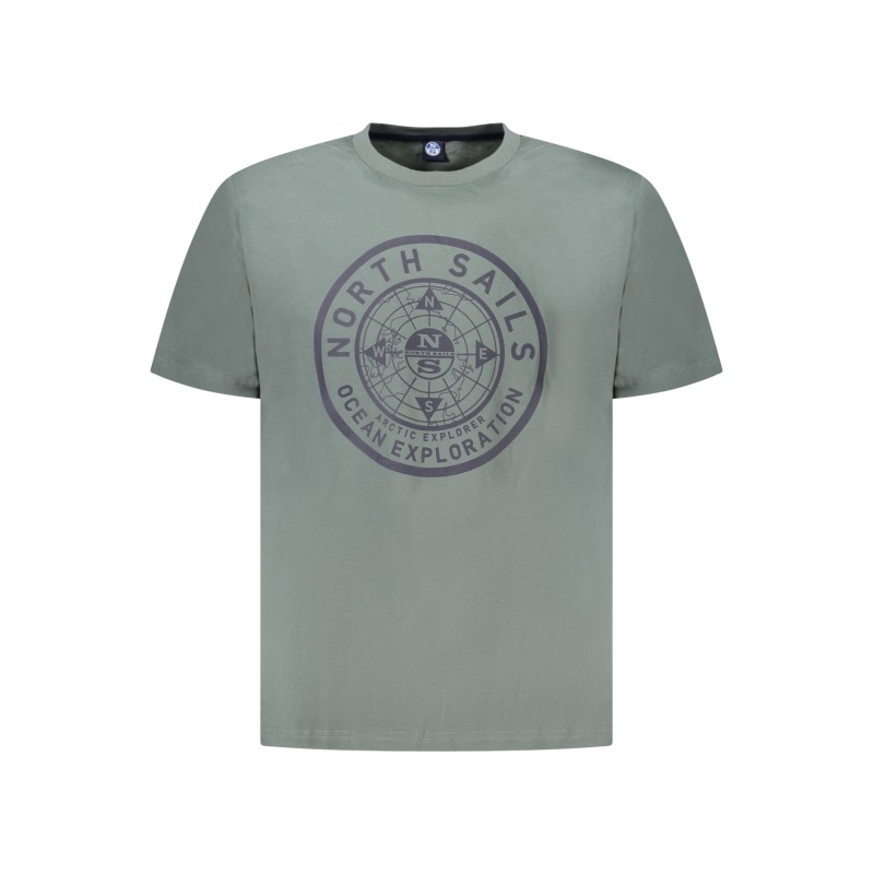 NORTH SAILS T-SHIRT MANICHE CORTE UOMO VERDE NORTH SAILS T-SHIRT MANICHE CORTE UOMO VERDE