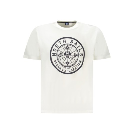 NORTH SAILS T-SHIRT MANICHE CORTE UOMO BIANCO