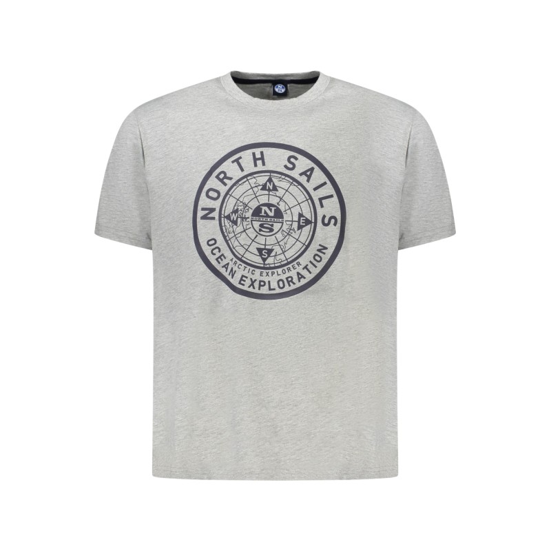 NORTH SAILS T-SHIRT MANICHE CORTE UOMO GRIGIO NORTH SAILS T-SHIRT MANICHE CORTE UOMO GRIGIO
