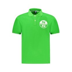 NORTH SAILS POLO MANICHE CORTE UOMO VERDE