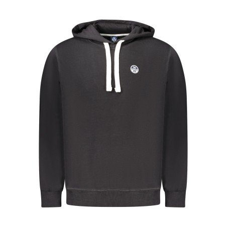 NORTH SAILS FELPA SENZA ZIP UOMO NERO