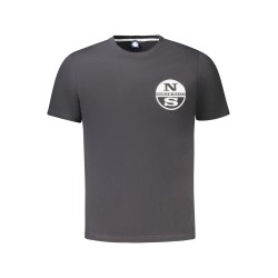 NORTH SAILS T-SHIRT MANICHE CORTE UOMO NERO
