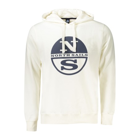 NORTH SAILS FELPA SENZA ZIP UOMO BIANCO