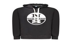 NORTH SAILS FELPA SENZA ZIP UOMO NERO