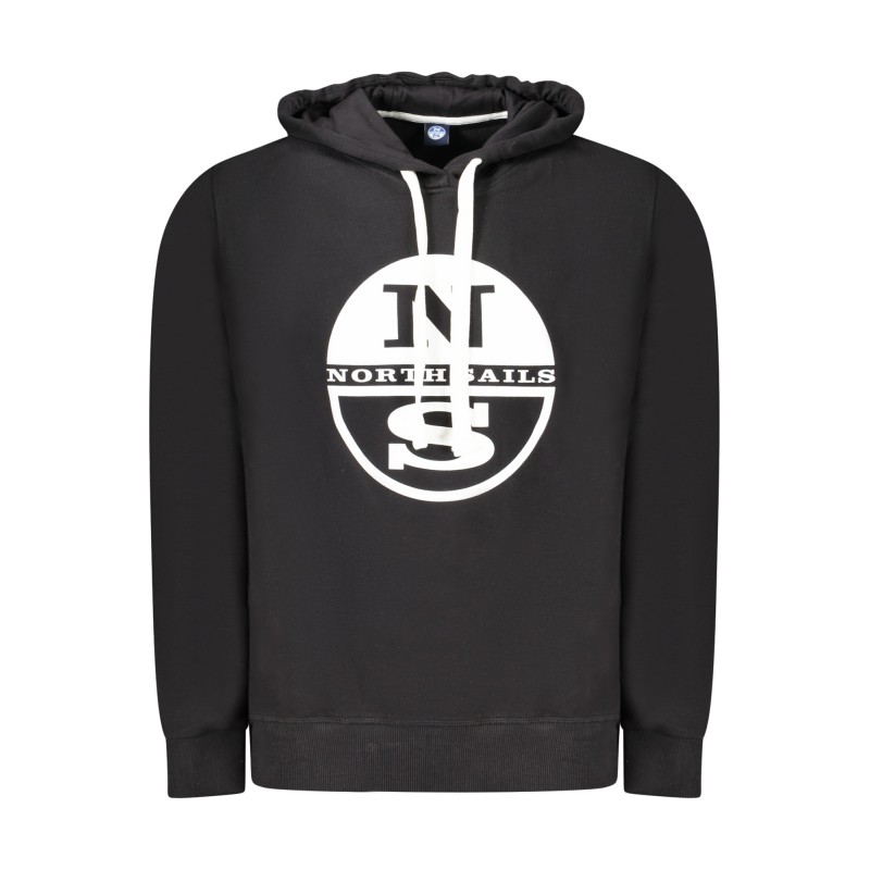 NORTH SAILS FELPA SENZA ZIP UOMO NERO NORTH SAILS FELPA SENZA ZIP UOMO NERO