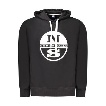 NORTH SAILS FELPA SENZA ZIP UOMO NERO