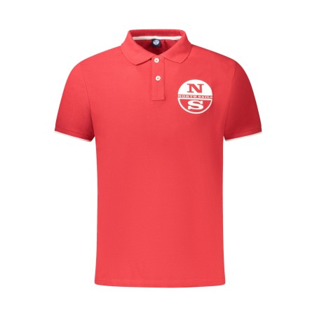 NORTH SAILS POLO MANICHE CORTE UOMO ROSSO