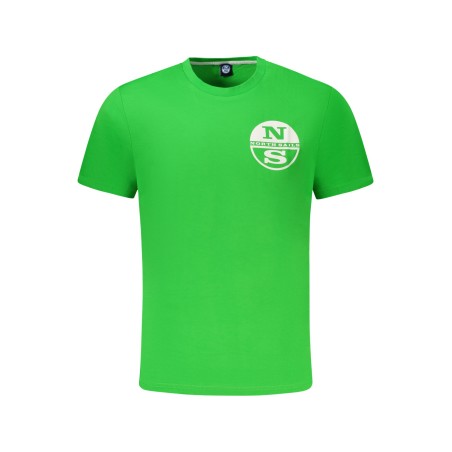 NORTH SAILS T-SHIRT MANICHE CORTE UOMO VERDE