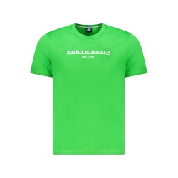 NORTH SAILS T-SHIRT MANICHE CORTE UOMO VERDE