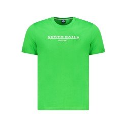 NORTH SAILS T-SHIRT MANICHE CORTE UOMO VERDE
