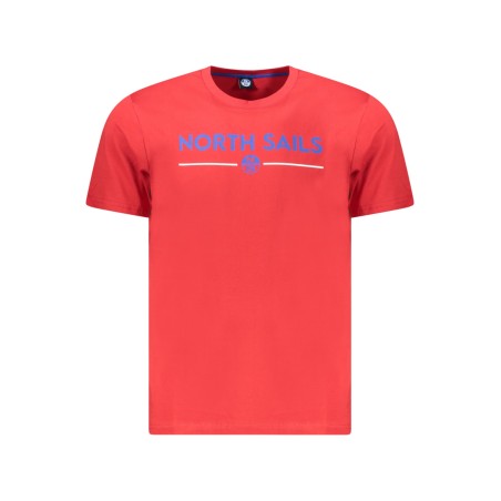 NORTH SAILS T-SHIRT MANICHE CORTE UOMO ROSSO