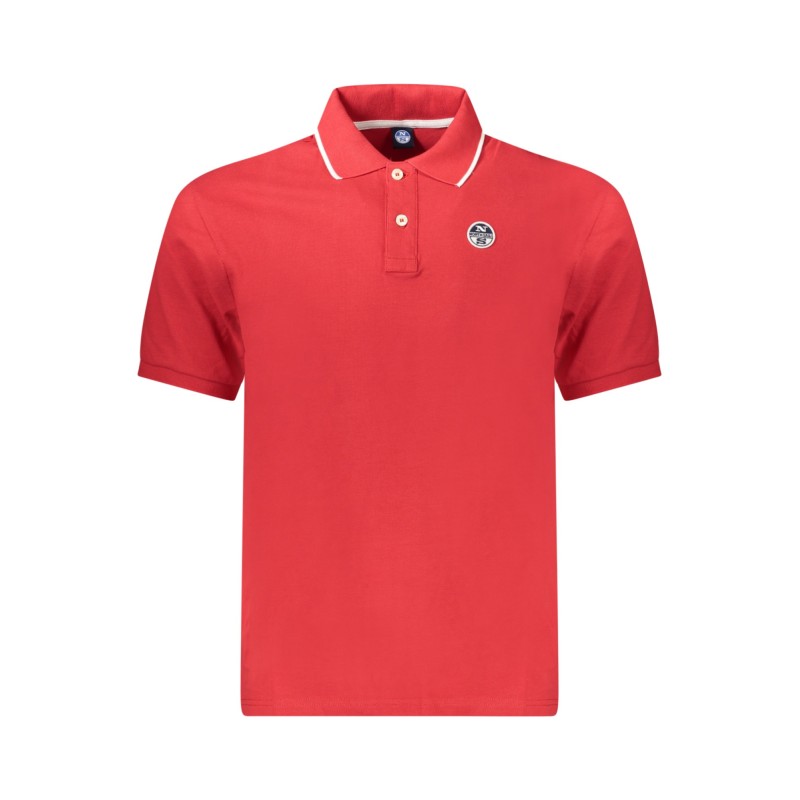 NORTH SAILS POLO MANICHE CORTE UOMO ROSSO