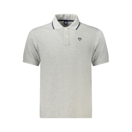 NORTH SAILS POLO MANICHE CORTE UOMO GRIGIO