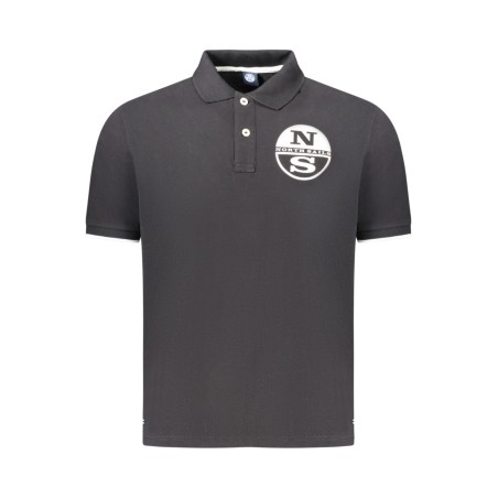 NORTH SAILS POLO MANICHE CORTE UOMO NERO