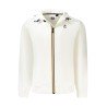 K-WAY FELPA CON ZIP UOMO BIANCO