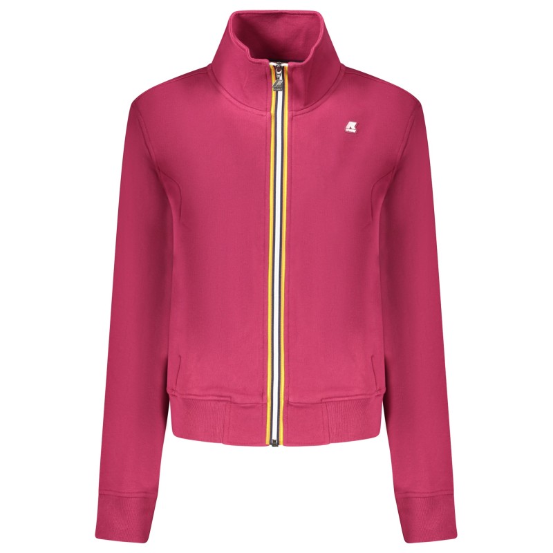 K-WAY FELPA CON ZIP DONNA VIOLA K-WAY FELPA CON ZIP DONNA VIOLA
