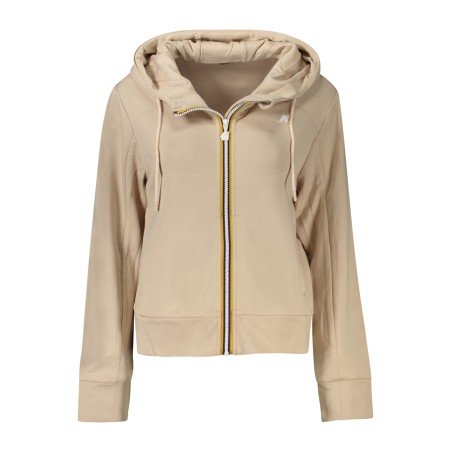 K-WAY FELPA CON ZIP DONNA ROSA
