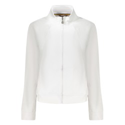 K-WAY FELPA CON ZIP DONNA BIANCO