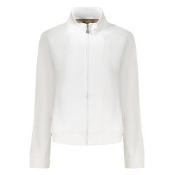 K-WAY FELPA CON ZIP DONNA BIANCO
