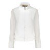 K-WAY FELPA CON ZIP DONNA BIANCO