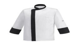 Giacca unisex Band - 100% Microfiber - Bianco Black