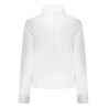 K-WAY FELPA CON ZIP DONNA BIANCO