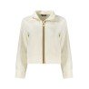 K-WAY FELPA CON ZIP DONNA BIANCO