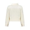 K-WAY FELPA CON ZIP DONNA BIANCO