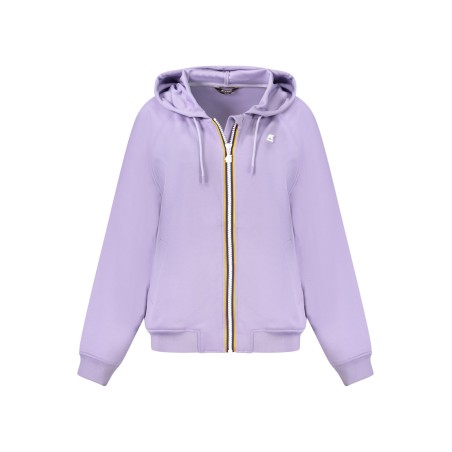 K-WAY FELPA CON ZIP DONNA VIOLA