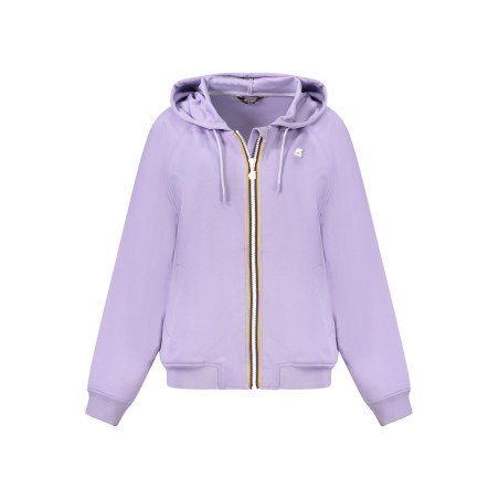 K-WAY FELPA CON ZIP DONNA VIOLA