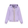 K-WAY FELPA CON ZIP DONNA VIOLA