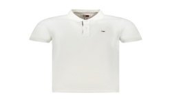 TOMMY HILFIGER POLO MANICHE CORTE UOMO BIANCO