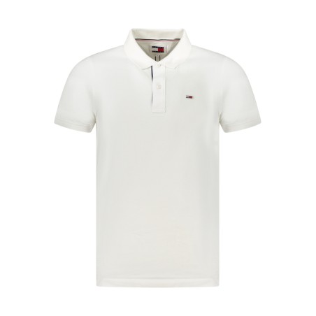 TOMMY HILFIGER POLO MANICHE CORTE UOMO BIANCO