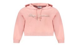 PEPE JEANS FELPA SENZA ZIP DONNA ROSA