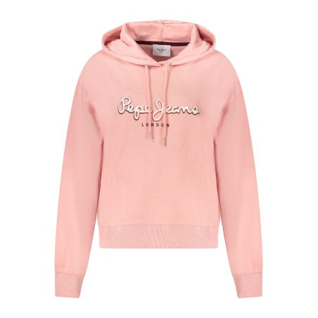 PEPE JEANS FELPA SENZA ZIP DONNA ROSA