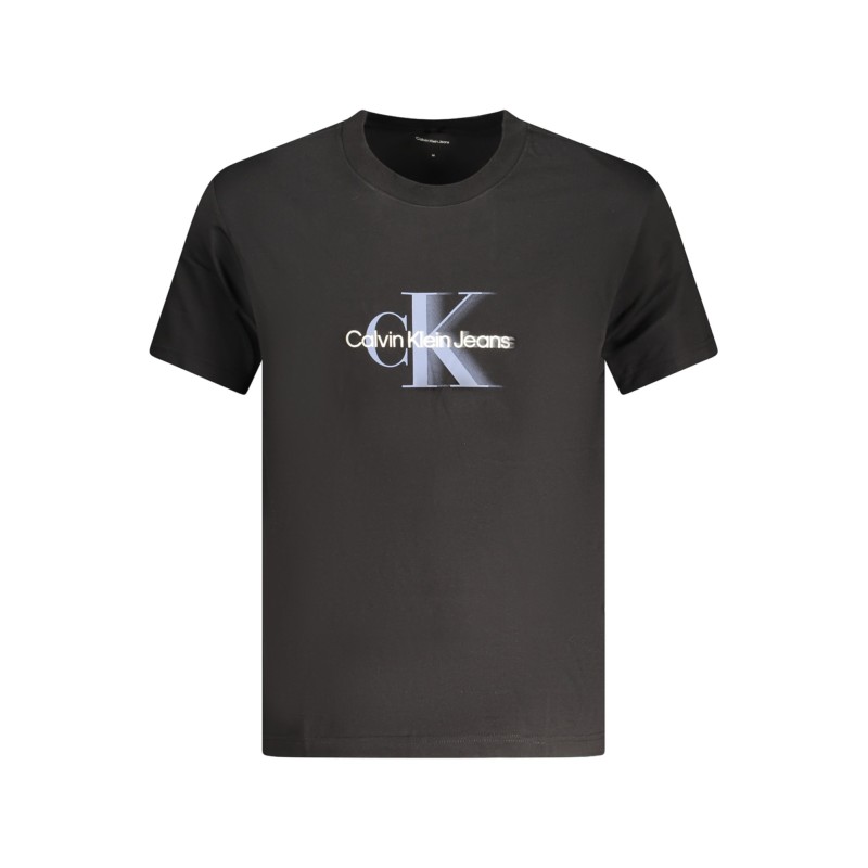 CALVIN KLEIN T-SHIRT MANICHE CORTE UOMO NERO CALVIN KLEIN T-SHIRT MANICHE CORTE UOMO NERO