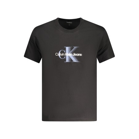 CALVIN KLEIN T-SHIRT MANICHE CORTE UOMO NERO