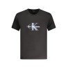 CALVIN KLEIN T-SHIRT MANICHE CORTE UOMO NERO