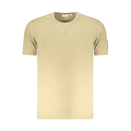 CALVIN KLEIN T-SHIRT MANICHE CORTE UOMO VERDE