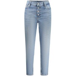 CALVIN KLEIN JEANS DENIM DONNA AZZURRO