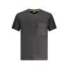 HUGO BOSS T-SHIRT MANICHE CORTE UOMO NERO