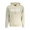 HUGO BOSS FELPA SENZA ZIP UOMO BEIGE